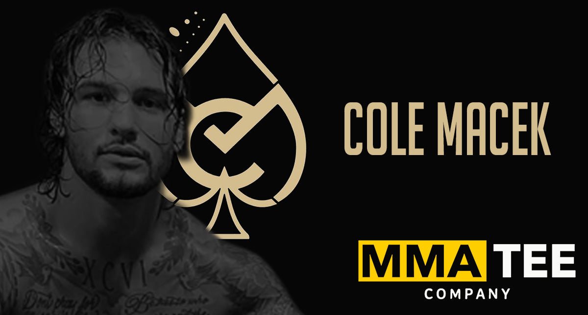Undefeated Fighter Cole Macek Signs with MMA Tee Company