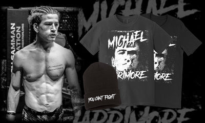 Michael Larrimore Returns to the Cage on July 29th - Official Fight Merch Available Now
