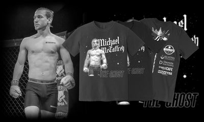 Michael McCaffrey Signs with MMA Tee Company - Official Fight Merchandise Now Available