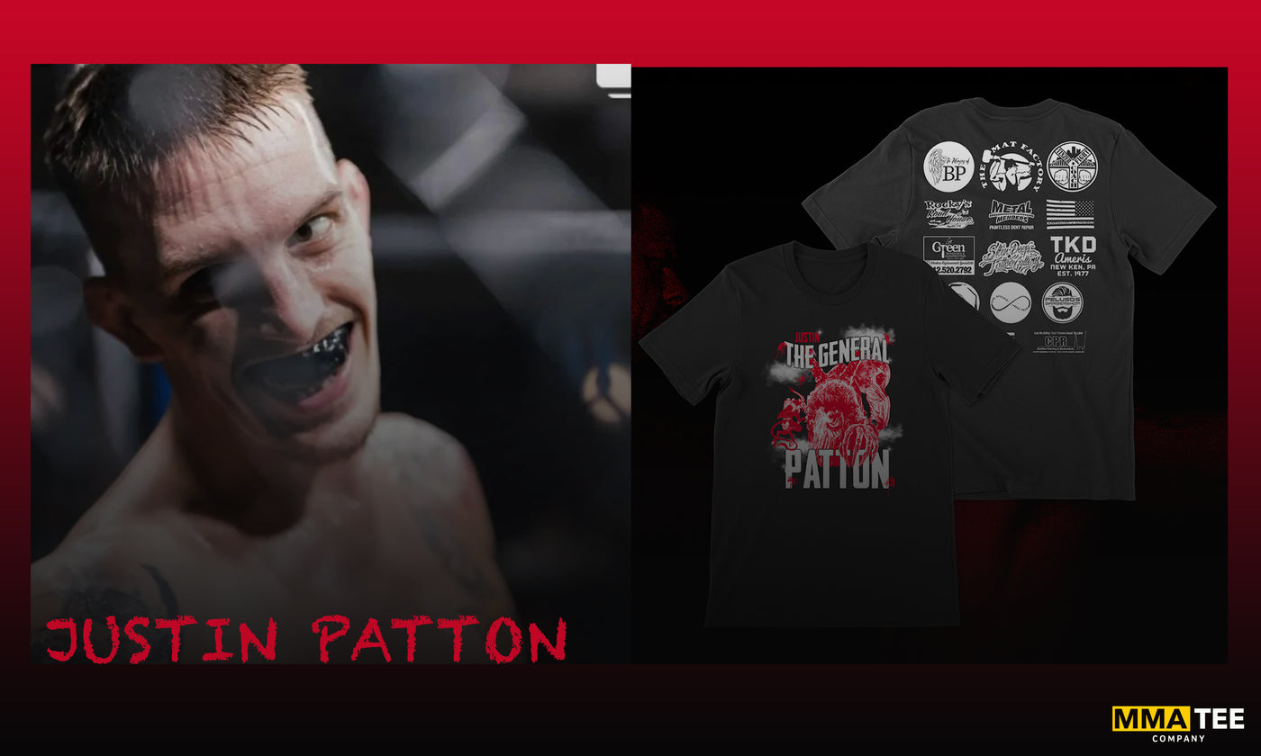Justin Patton Releases Exclusive Holiday Merchandise with MMA Tee Company