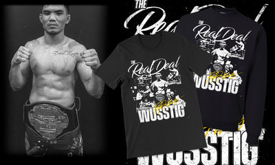 Robert Wusstig Signs with MMA Tee Company Ahead of May 13th Fight - Official Fight Merch Now Available