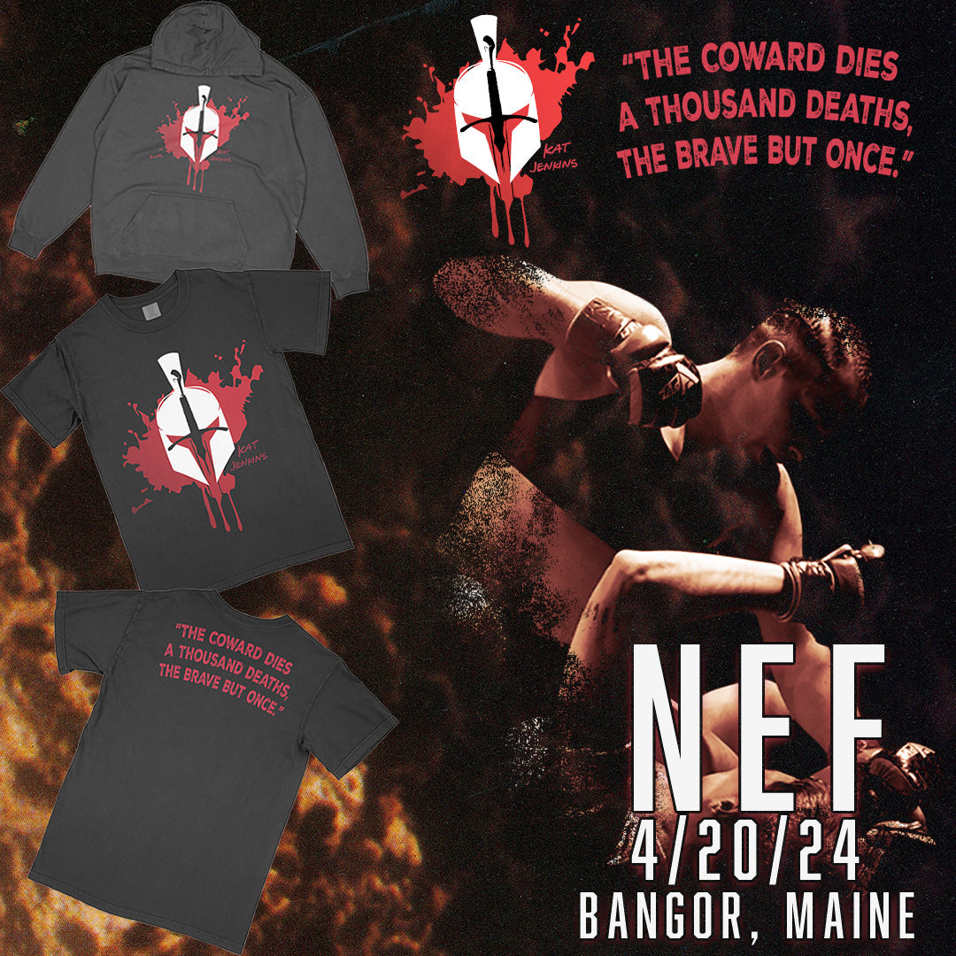 Kat Jenkins Signs with MMA Tee Company Ahead of NEF: All The Smoke - Fight Merch Available Now!