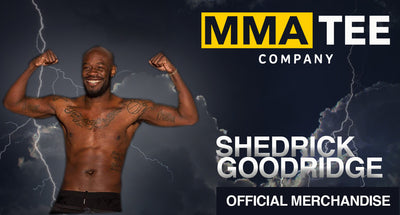 Shedrick Goodridge signs with MMA Tee Company