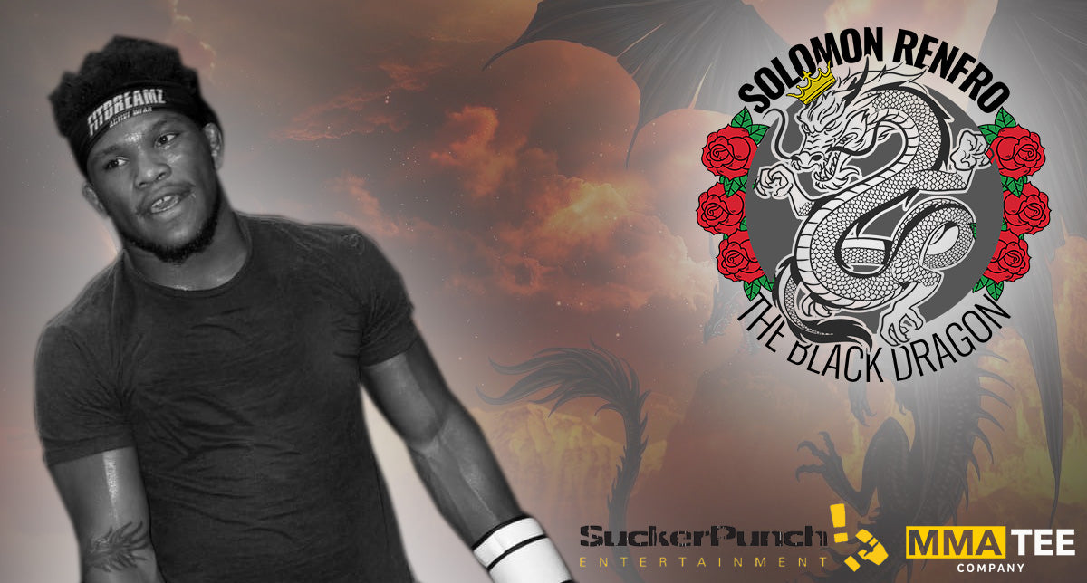 Solomon Renfro Signs with MMA Tee Company Ahead of Upcoming CFFC Fight - Fight Merch Now Available