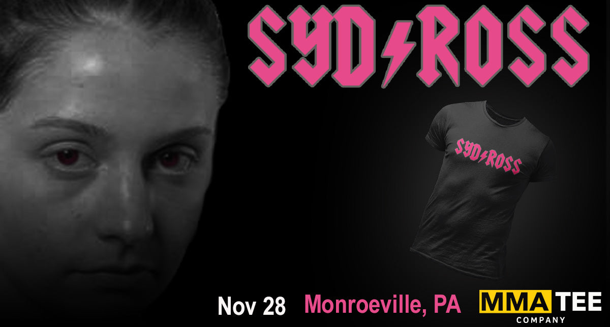 Sydney Ross Returns to the Cage on November 28th - Fight Merch Now Available!