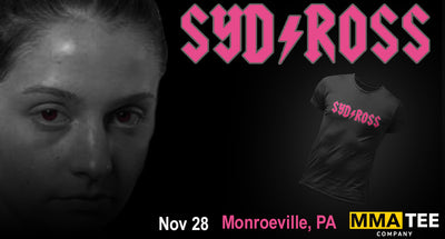 Sydney Ross Returns to the Cage on November 28th - Fight Merch Now Available!