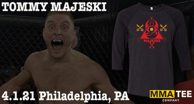 Tommy Majeski Returns to the Cage at CFFC 94 - New Fight Merch Now Available