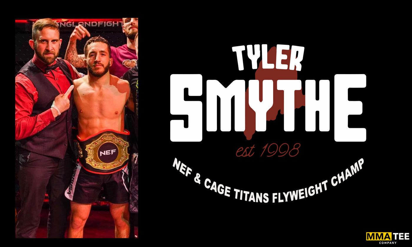 Tyler Smythe Set to Fight for Cage Titans Bantamweight Title on August 27th - Official Fight Merch Now Available