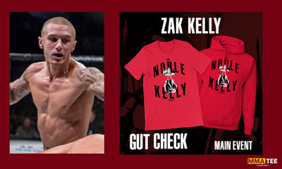 Zak Kelly Returns to the Ring on February 18th - Official Fight Merchandise Now Available