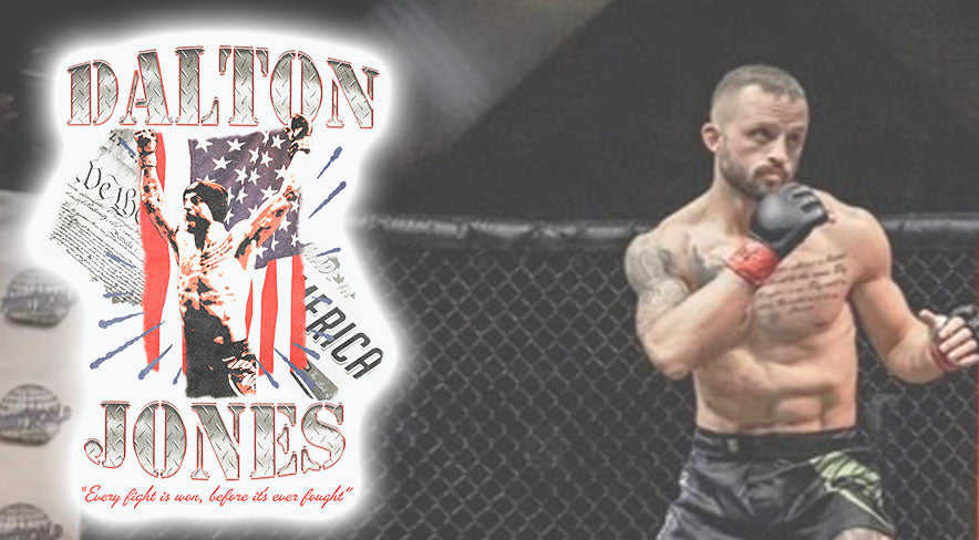 Dalton Jones Signs with MMA Tee Company Ahead of FightWorld 32 Lightweight Title Fight - Official Fight Merch Available Now!