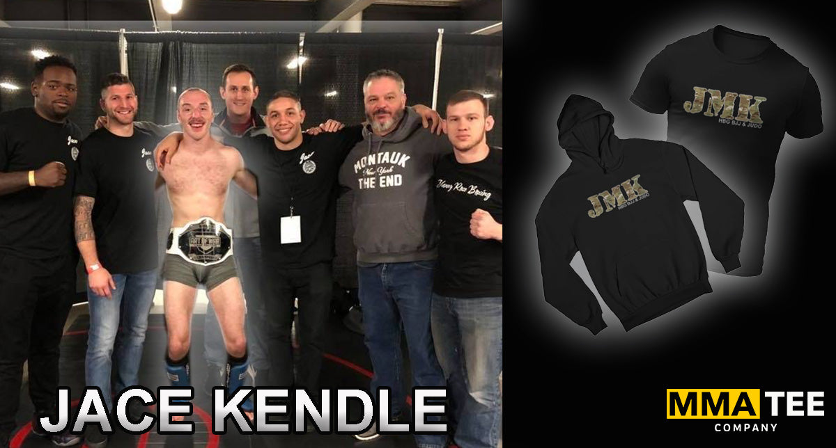 Art of War Champion Jace Kendle Signs with MMA Tee Company