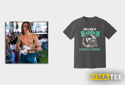 Armani Rosati Signs with MMA Tee Company Ahead of K4 Fighting on January 27th - Official Fight Merch Available Now!