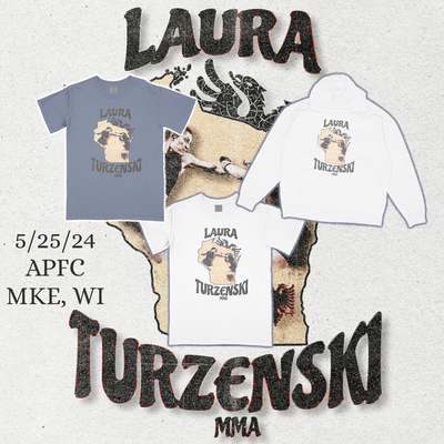 Laura Turzenski set to Make Pro MMA Debut on May 25th - Official Fight Merchandise Available Now
